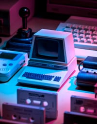 old computers and consoles